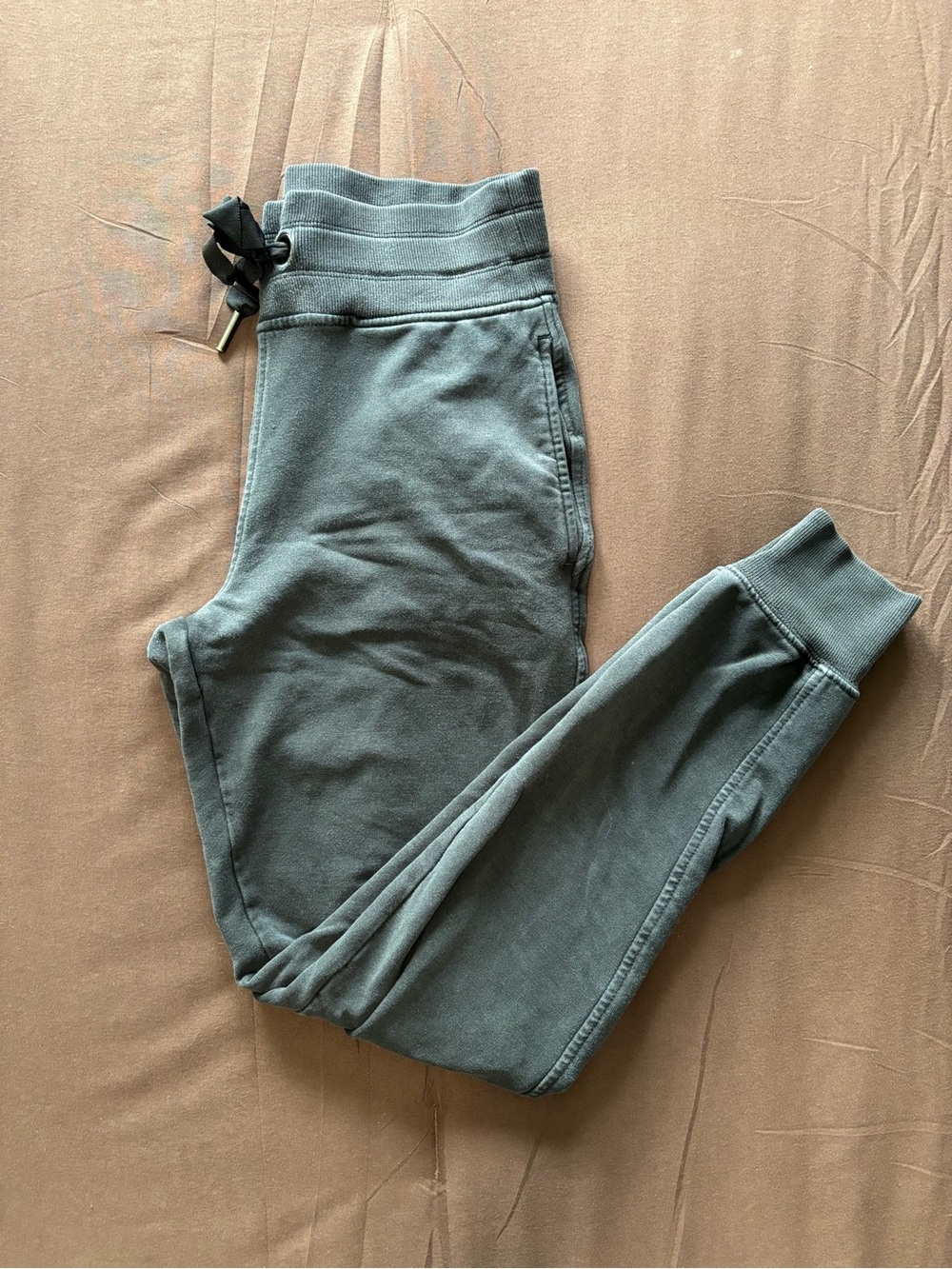 Athleta Ash Black Pull-On Joggers with Drawstring